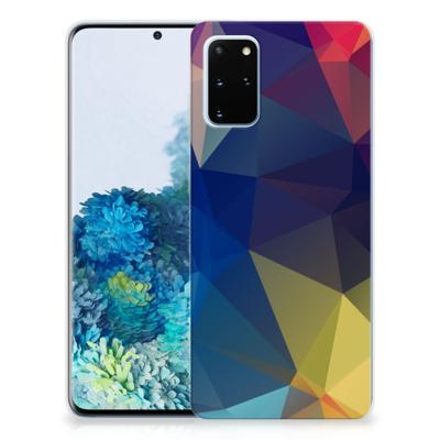 Samsung Galaxy S20 Plus | TPU Hoesje | Polygon Dark