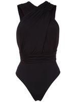 Brigitte ruched Talita swimsuit - Noir - thumbnail