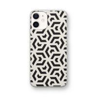 Crazy pattern: iPhone 12 mini Transparant Hoesje