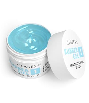 Claresa rubber gel 1 transparant 90gr.