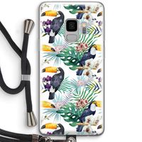 Tukans: Samsung Galaxy S9 Transparant Hoesje met koord