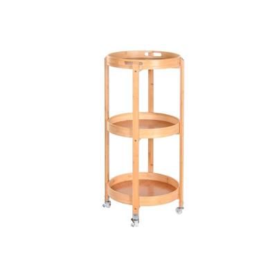 Serveringsvagn DKD Home Decor Natuurlijk 44 x 44 x 90 cm