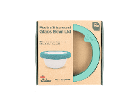 Food Huggers Siliconen deksel - gradual green - medium
