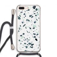 Terrazzo N°2: iPhone 8 Plus Transparant Hoesje met koord
