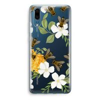 No flowers without bees: Huawei P20 Transparant Hoesje