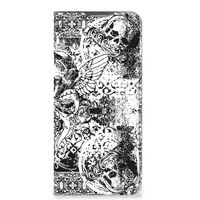 Mobiel BookCase OPPO Reno8 Lite Skulls Angel