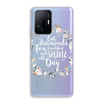 Diamonds: Xiaomi 11T Pro Transparant Hoesje