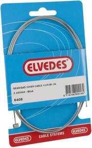 Elvedes Versnellings binnenkabel bromfiets 6408 2.00 meter (op kaart)