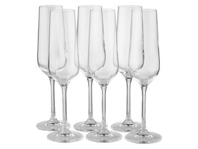 SILVERCREST Glazenset 6-delig (Champagneglazen)