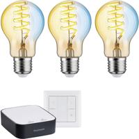 5194 Paulmann Home Starterkit verlichting E27 Energielabel: G (A - G) Warmwit tot koudwit