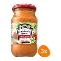 Heinz - Sandwich Spread Tomaat Lente-ui - 3x 303g
