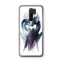 Yin Yang Dragons: Xiaomi Redmi 9 Transparant Hoesje