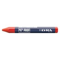 Lyra merkkrijt Profi 797 rood (12x)