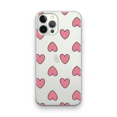 Ondersteboven verliefd: iPhone 12 Pro Transparant Hoesje