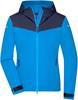 James & Nicholson JN1179 Ladies´ Allweather Jacket - /Bright-Blue/Navy/Bright-Blue - M