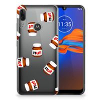 Motorola Moto E6 Plus Siliconen Case Nut Jar