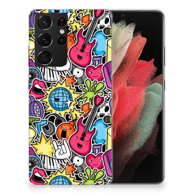 Samsung Galaxy S21 Ultra | Sillicone Back Cover | Punk Rock