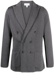 Lardini blazer en laine à boutonnière croisée - Gris