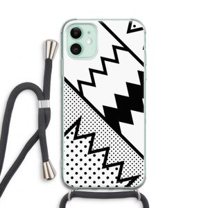 Pop Art #5: iPhone 11 Transparant Hoesje met koord