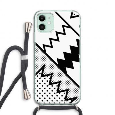 Pop Art #5: iPhone 11 Transparant Hoesje met koord