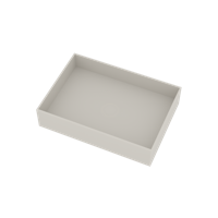 Ideavit Opbouw Waskom Solidjoy 50x35x11 cm Solid Surface Mat Wit - thumbnail
