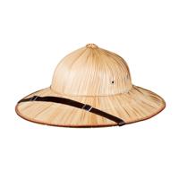 Tropenhelm - safari helmhoed - bamboeÂ - volwassenen - verkleed hoeden   -