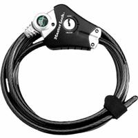 Kabel met slot Master Lock 8428EURDPRO Zwart