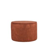 LABEL51 Poef Tibo - Rust - Velours - 55 cm - Rond