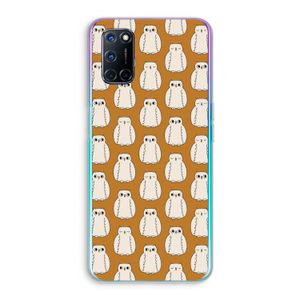 Uilen: Oppo A92 Transparant Hoesje