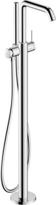 Hansgrohe Tecturis S ééngreeps badmengkraan vloergemonteerd, chroom