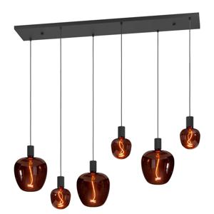 EGLO Nogalte hanglamp - E27 - 130 cm - Rechthoek - Zwart