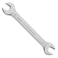 Promat Dubbele steeksleutel | 17 x 19 mm lengte 221 mm | verchroomd - 4000823120 4000823120