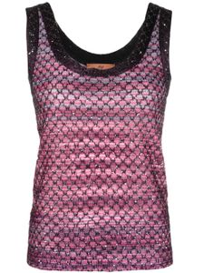 Missoni haut en maille à sequins - Rose