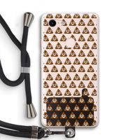 Poop emoji: Pixel 3 XL Transparant Hoesje met koord