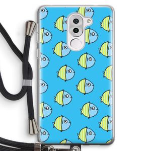 Visjes: Honor 6X Transparant Hoesje met koord