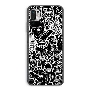 Vexx Black Mixtape: Xiaomi Redmi Note 10 5G Transparant Hoesje