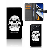 Telefoonhoesje met Naam Xiaomi Poco X4 Pro 5G Skull Eyes
