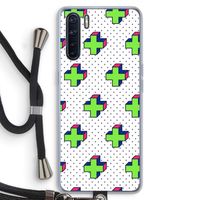 8-bit N°10: Oppo A91 Transparant Hoesje met koord