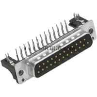 Harting 09661626815 D-sub male connector 90 ° Aantal polen: 9 Solderen 1 stuk(s)