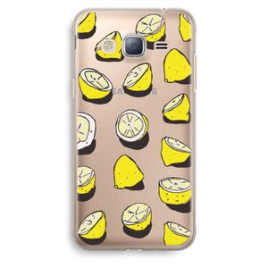 When Life Gives You Lemons...: Samsung Galaxy J3 (2016) Transparant Hoesje