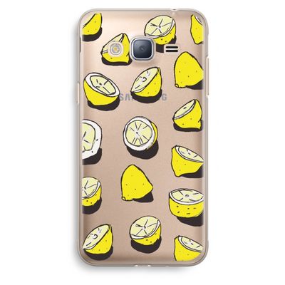 When Life Gives You Lemons...: Samsung Galaxy J3 (2016) Transparant Hoesje
