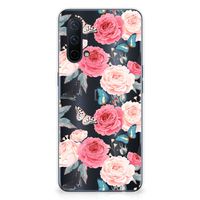 OnePlus Nord CE 5G TPU Case Butterfly Roses