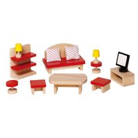 Goki 51716 accessoire voor poppenhuizen Meubelset - thumbnail