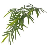 Kunstplant groene bamboe hangplant/tak 82 cm UV bestendig