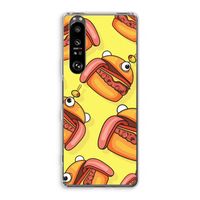 Hamburger: Sony Xperia 1 III Transparant Hoesje