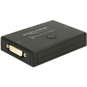 DeLOCK DVI 2 - 1 Switch bidirectional 4K 30 Hz dvi switch