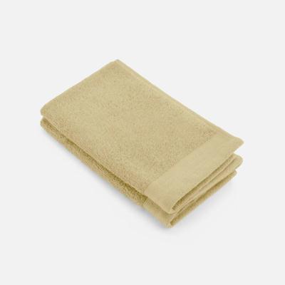 Walra Soft Cotton Gastendoekje 30 x 50 cm 550 gram Maisgeel - 2 stuks