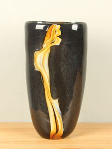 Glazen vaas Turmalin, 40 cm