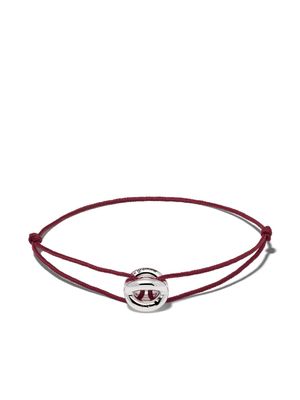 Le Gramme bracelet à design de cordes - Argent