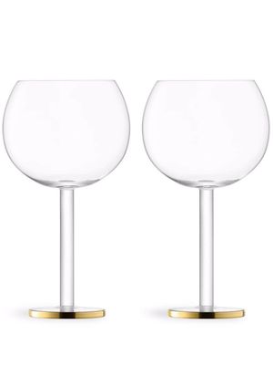 LSA International lot de verres ballons Luca - Blanc